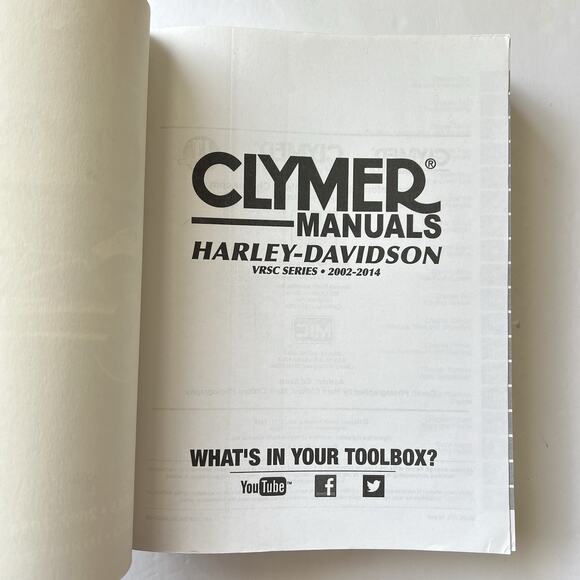 Clymer Manual Harley Davidson VRSC Series 2002 to 2014 Motorcycle Repair M426 - Picture 2 of 13